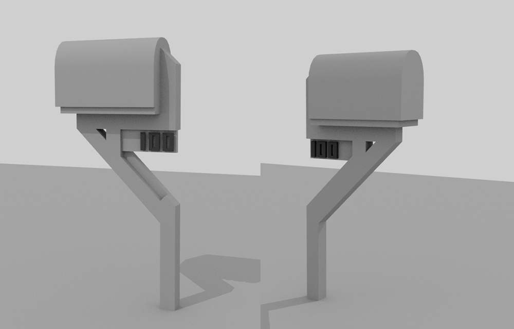 Mailbox Design 3D